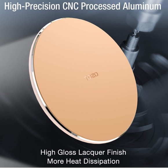 Wireless Charger/Fast Thin Aviation Aluminum - Picture 6 of 15